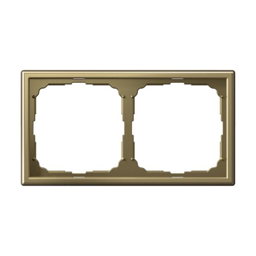 Рамка универсальная Systeme Electric ArtGallery 2-м. золото картинка